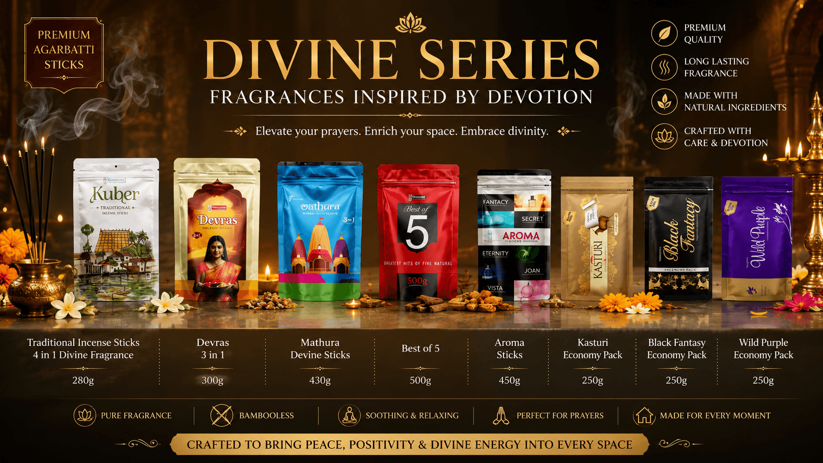 Vinayaka Perfumery Desktop Banner