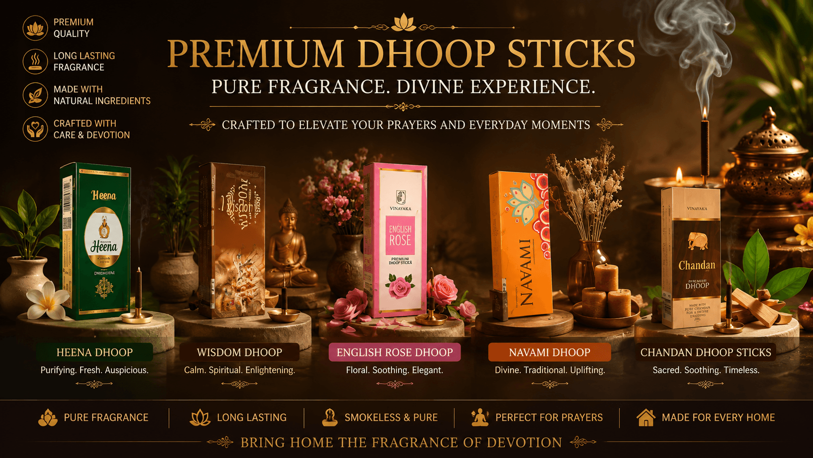 Vinayaka Perfumery Desktop Banner