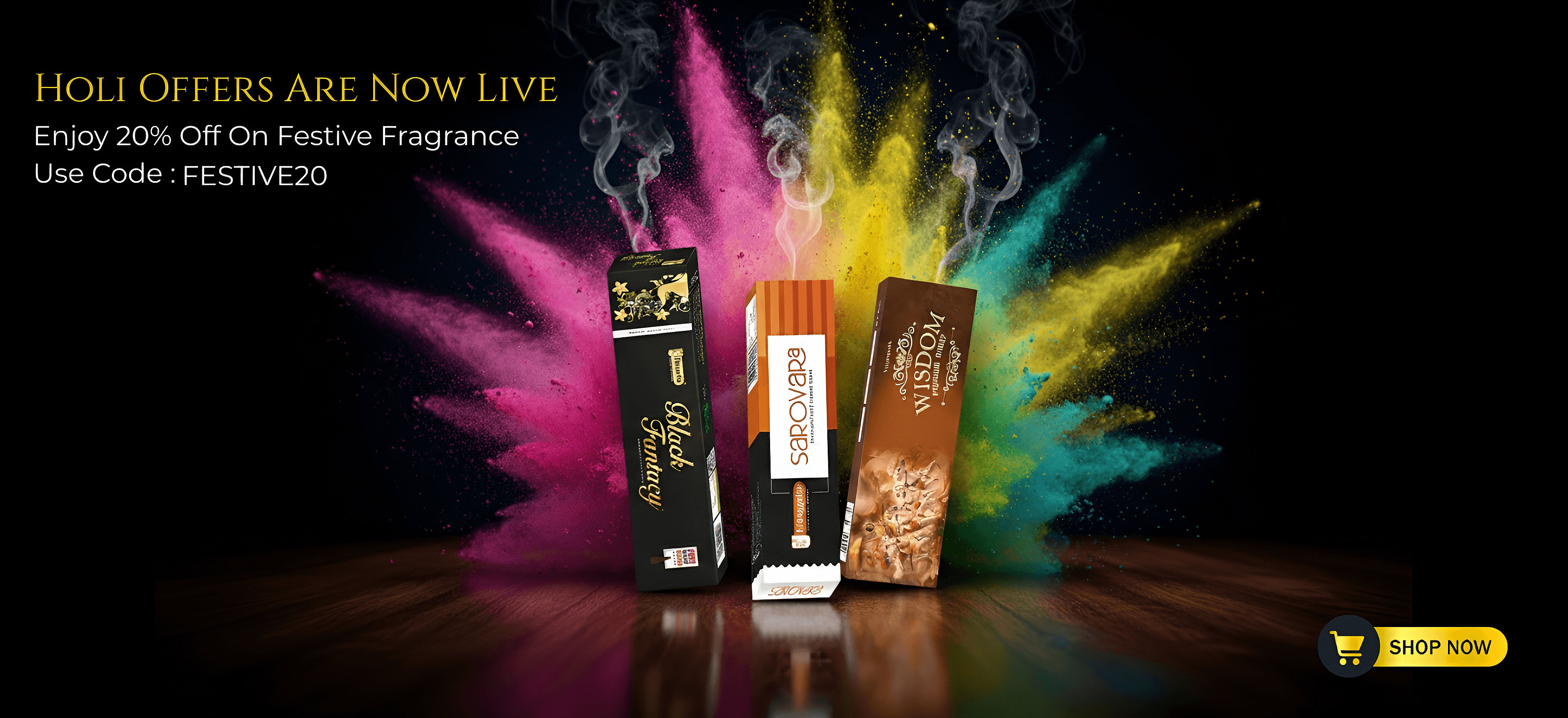 Vinayaka Perfumery Banner