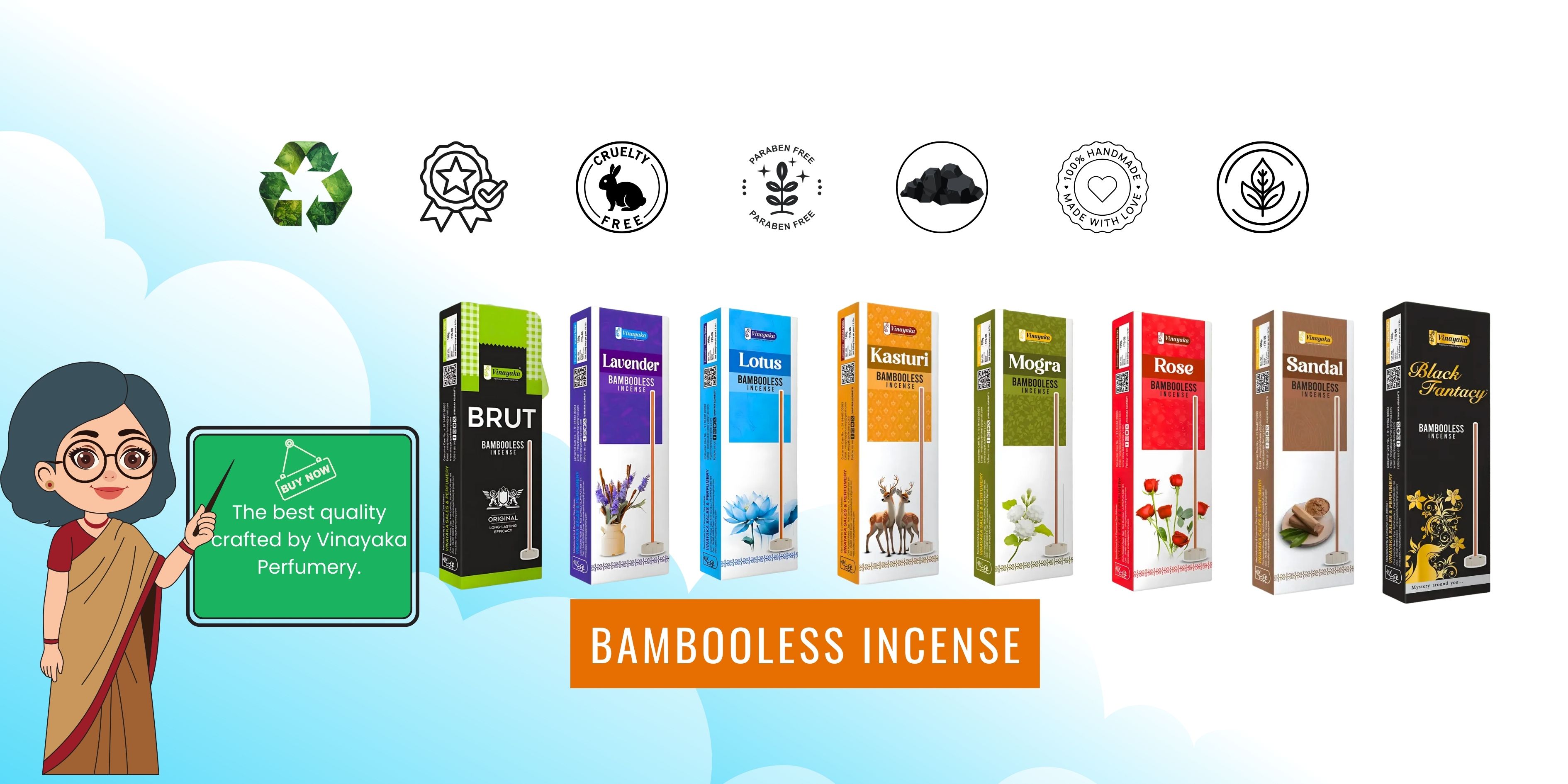 Vinayaka Perfumery Banner