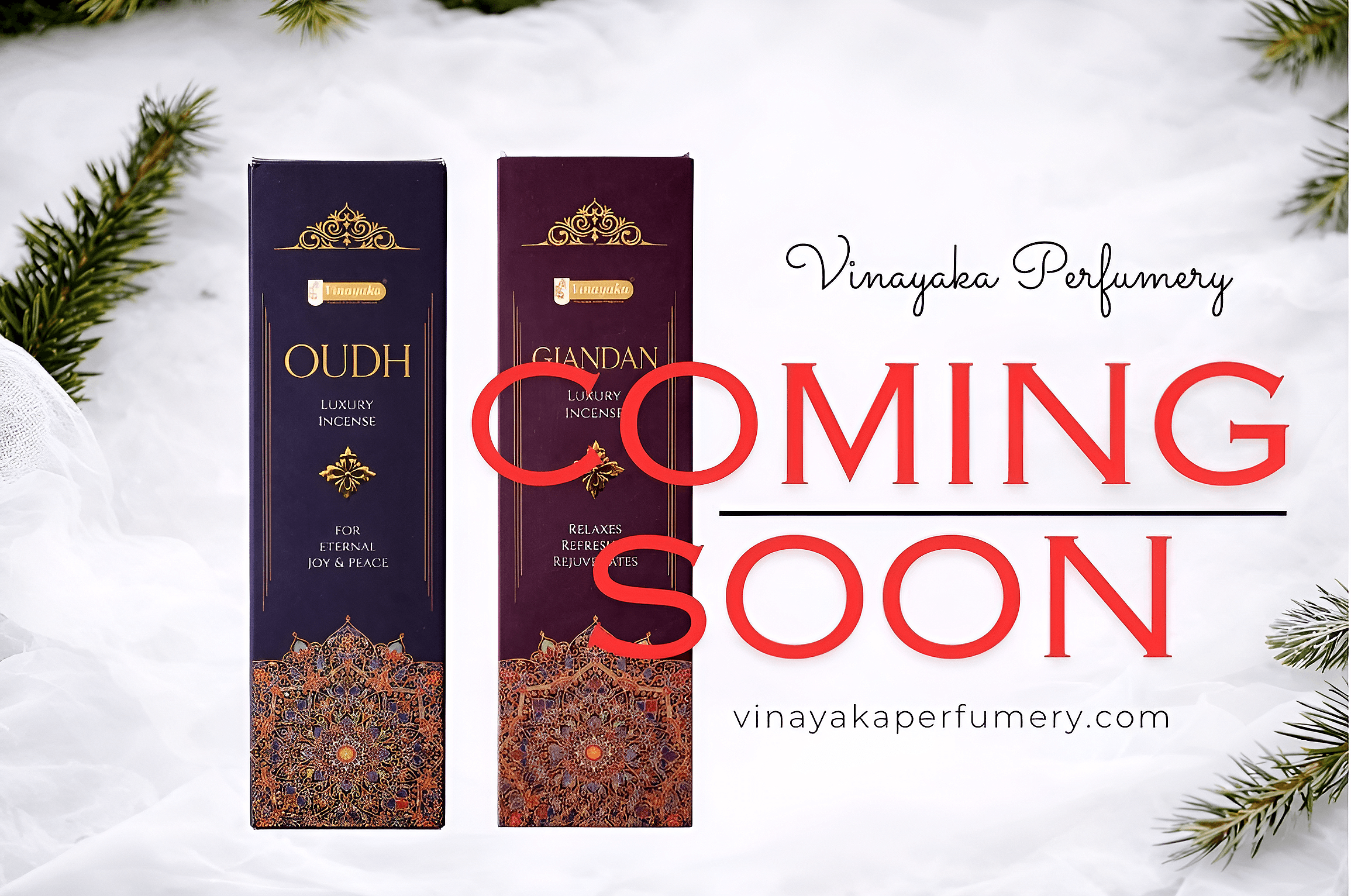 Vinayaka Perfumery Banner