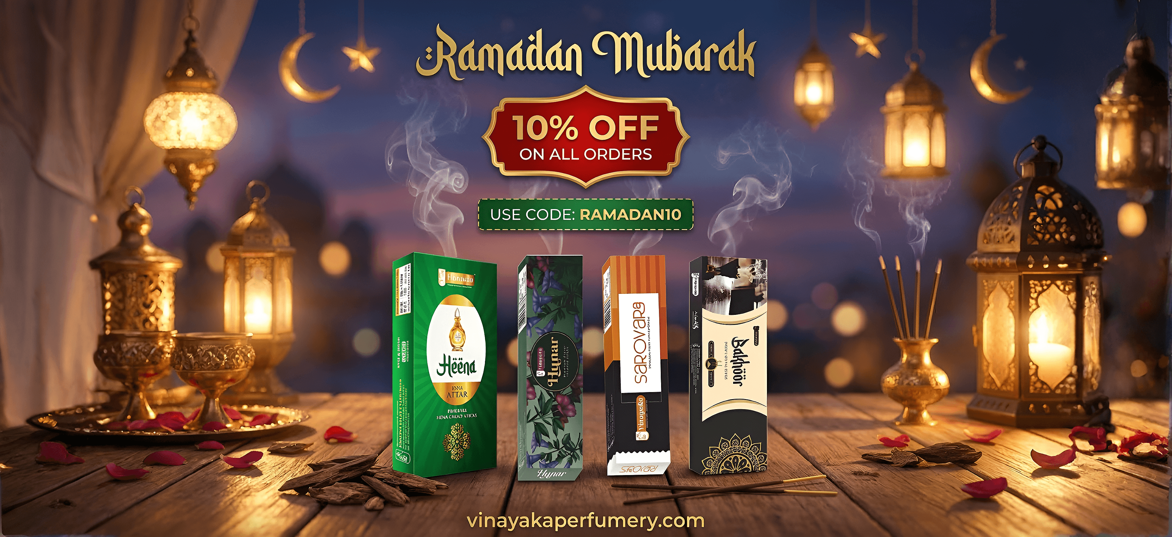 Vinayaka Perfumery Banner